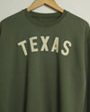 The TEXAS Crewneck Sweatshirt (Military Green/Khaki)