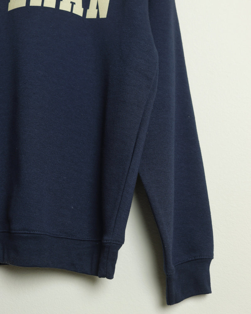 Texan Collegiate Crewneck Sweatshirt (Navy/Khaki)