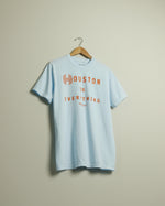 Sam & Davy for the Houston Dash Houston is Everything Tee (Sky Blue/Orange)