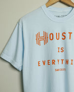 Sam & Davy for the Houston Dash Houston is Everything Tee (Sky Blue/Orange)