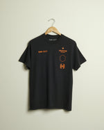 Sam & Davy for the Houston Dash Deconstructed Logo Tee (Black/Orange)