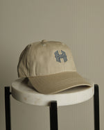 The Houston Dash H Dad Hat (Khaki/Denim)