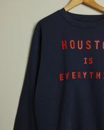 The Houston is Everything Crewneck (Unisex Navy/Red)