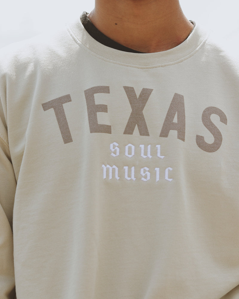 Micah Edwards Texas Soul Music Crewneck Sweatshirt