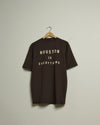 Houston is Everything Pima Cotton Tee (Brown/Khaki)