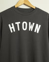 HTOWN Pima Cotton Tee (Charcoal/White)