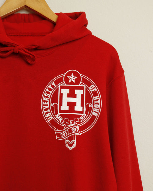 University of HTOWN Crest Hoodie (Red/White)