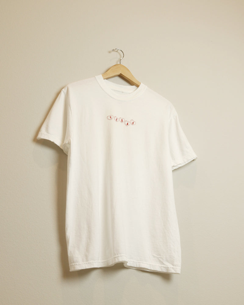 Texas Candy Heart Tee