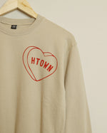 HTOWN Candy Heart Crewneck Sweatshirt