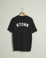 HTOWN Pima Cotton Tee (Black/White)