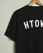 HTOWN Pima Cotton Tee (Black/White)