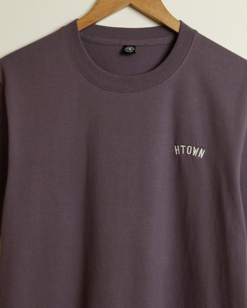 HTOWN Embroidered Signature Tee (Lavender Purple)