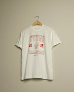 University of HTOWN 2025 Champions Vintage-Wash Tee (White/Red)