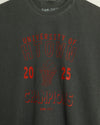 University of HTOWN 2025 Champions Vintage-Wash Tee (Charcoal/Red)