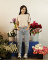 Bluebonnet Cropped Tee