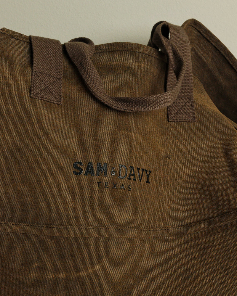 HTOWN Waxed Canvas Firewood/Carryall Bag