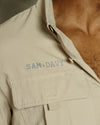 Houston is Everything Fishing Shirt (Khaki)