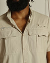 Houston is Everything Fishing Shirt (Khaki)