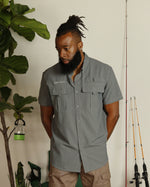 Houston is Everything Fishing Shirt (Grey)