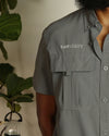 Houston is Everything Fishing Shirt (Grey)