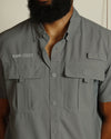 Houston is Everything Fishing Shirt (Grey)