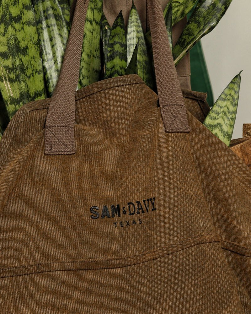 HTOWN Waxed Canvas Firewood/Carryall Bag