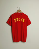 HTOWN Midweight Tee (Red/University Gold)