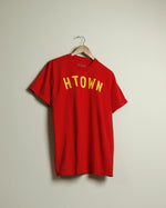 HTOWN Midweight Tee (Red/University Gold)