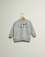 Texas to NYC Mash Up Toddler Crewneck Sweatshirt