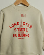 Lone Star State Building Toddler Crewneck Sweatshirt