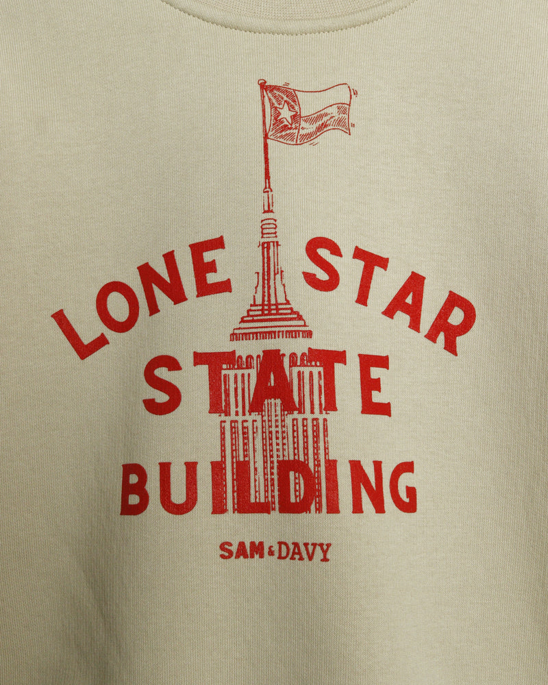 Lone Star State Building Toddler Crewneck Sweatshirt