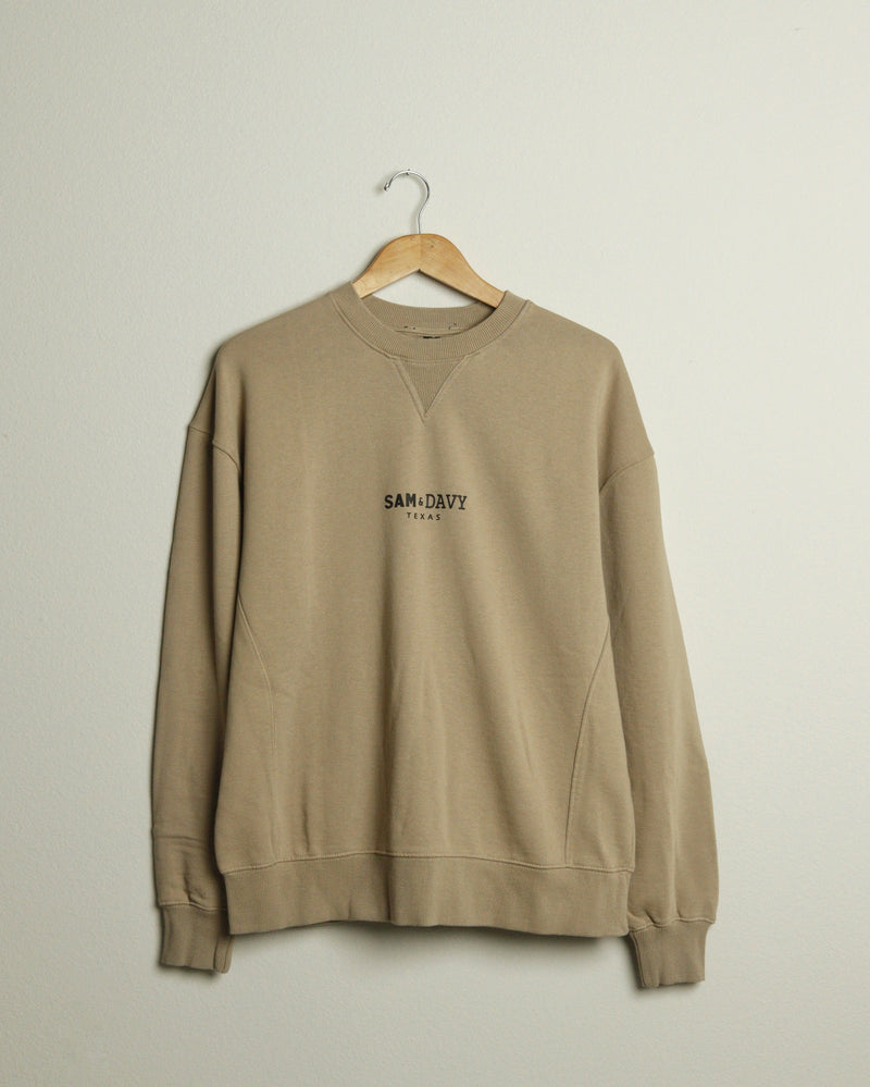 SAM & DAVY TEXAS Premium Crewneck Sweatshirt