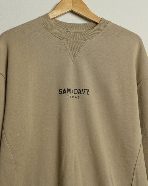 SAM & DAVY TEXAS Premium Crewneck Sweatshirt