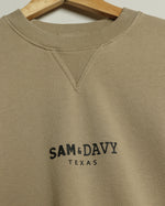 SAM & DAVY TEXAS Premium Crewneck Sweatshirt