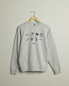 Texas to NYC Mash Up Crewneck Sweatshirt