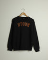 HTOWN Outline Crewneck (Black/Orange)