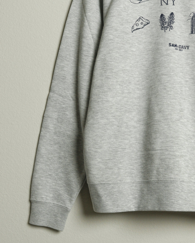 Texas to NYC Mash Up Crewneck Sweatshirt
