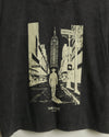 Concrete Cowboy Heavyweight Vintage Wash Crop Top
