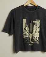Concrete Cowboy Heavyweight Vintage Wash Crop Top
