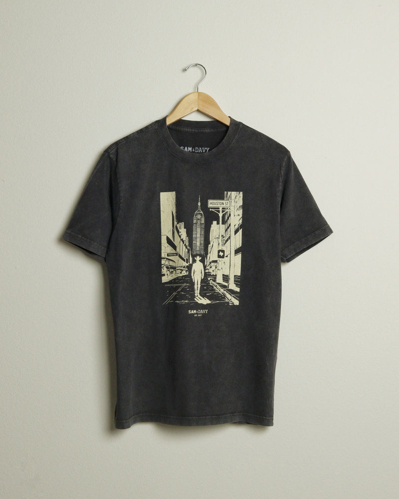 Concrete Cowboy Heavyweight Vintage Wash Tee