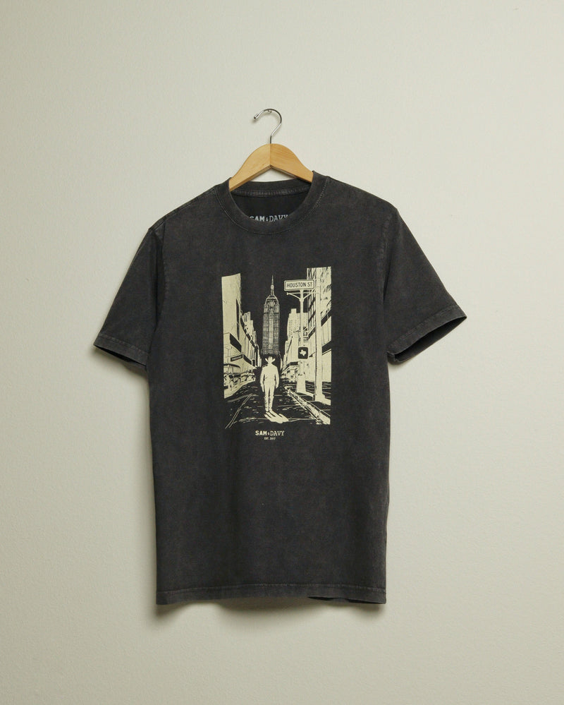 Concrete Cowboy Heavyweight Vintage Wash Tee