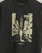 Concrete Cowboy Heavyweight Vintage Wash Tee