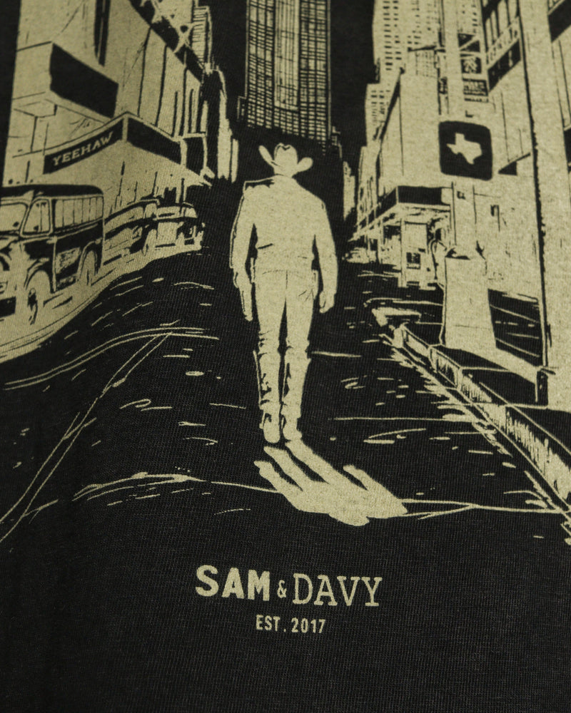 Concrete Cowboy Heavyweight Vintage Wash Tee