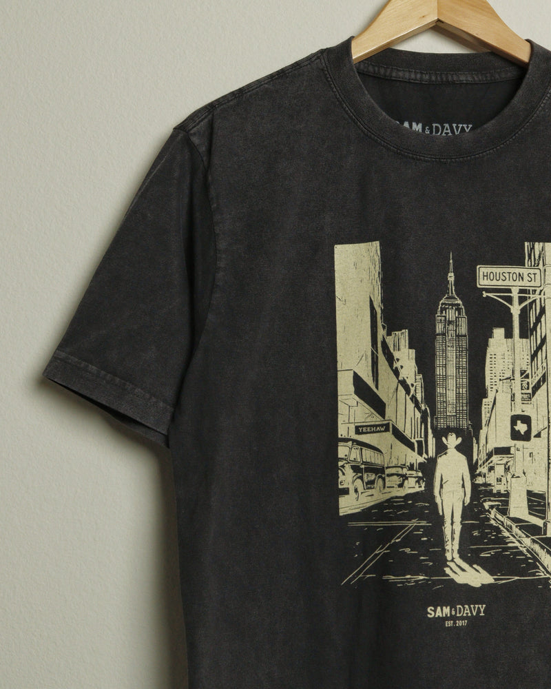 Concrete Cowboy Heavyweight Vintage Wash Tee