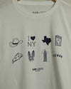 Texas to NYC Mash Up Crop Top