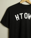 HTOWN Midweight Tee (Black/White)