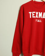 The TEXMAS Crewneck (Red/White)