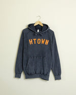 The HTOWN Vintage-wash Hoodie (Navy/Orange)