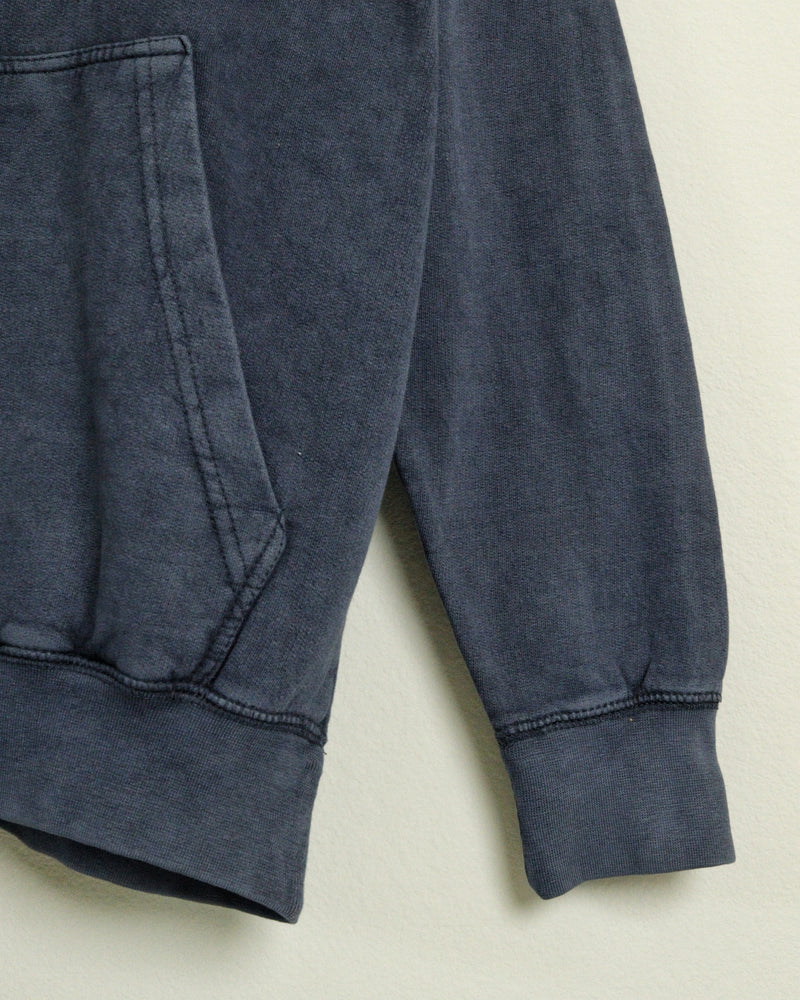 The HTOWN Vintage-wash Hoodie (Navy/Orange)