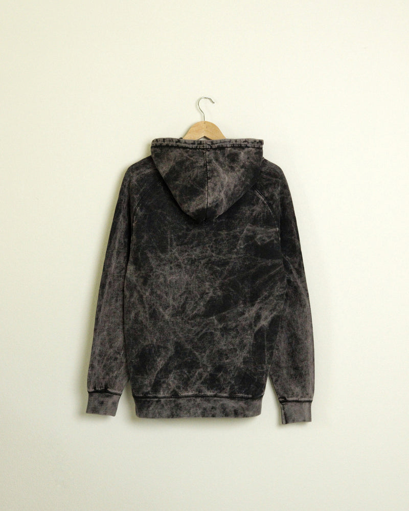 From the H Vintage-wash Hoodie (Black)